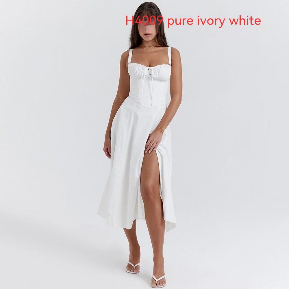 Hot Sale 49% OFF⏳Floral Bustier Midriff Waist Shaper Dress